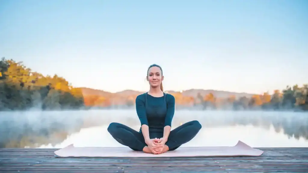 Reclining Bound Angle Pose